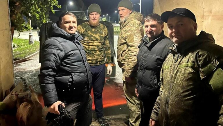 Гамзат Изудинов посетил зону СВО с гуманитарной миссией
