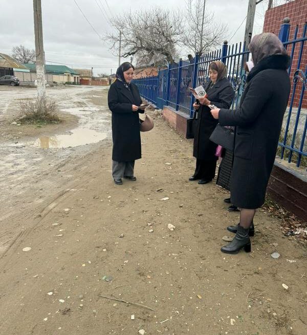 Ногайская ЦРБ ко  Всемирному дню борьбы со СПИДом провела мероприятие с населением