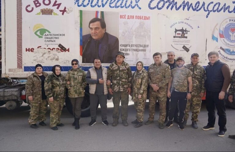 Сайгидпаша Умаханов организовал сбор и отправку гуманитарной помощи в зону СВО