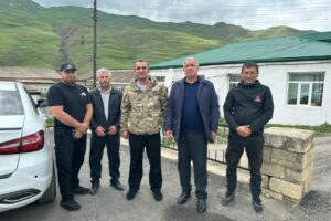 В Курахском районе прошла встреча главы муниципалитета и участника СВО