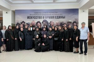 В г. Махачкале состоялось торжественное открытие III Международного передвижного фестиваля «Кино на службе Отечеству»