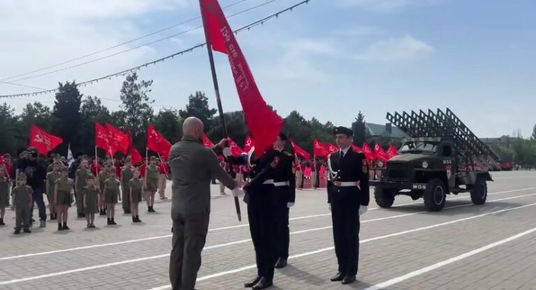 «Знамя Победы» передали участнику СВО Абдулле Магомедову