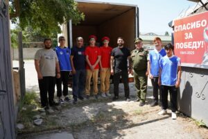 Из Бабаюртовского района в зону СВО отправился гуманитарный груз, возглавляемый журналистом "Ёлдаш"