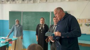 Абдулмуслим Абдулмуслимов посетил самую отдаленную школу Дагестана