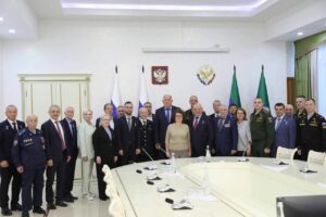 В Доме Дружбы состоялась встреча Абдулмуслима Абдулмуслимова и Героев России - участников программы "Вахта Героев Отечества"