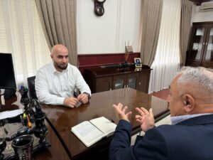 Ратмир Расулов принял на стажировку участника СВО в рамках программы "Доблесть гор"