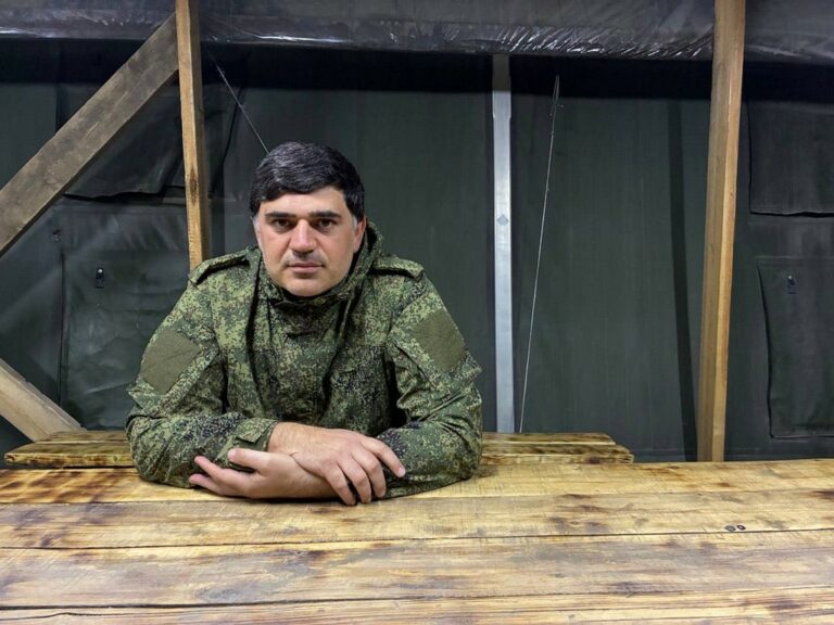 Глава села Новолакское Сулейман Рамазанов отправился добровольцем в зону СВО