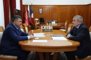 Федор Щукин встретился с омбудсменом Дагестана