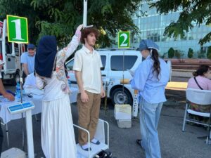 Массовая акция по проверке здоровья на фестивале DagFest охватила свыше 500 дагестанцев